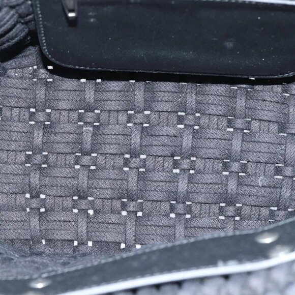 BALENCIAGA Bistro Hand Bag Canvas 2way Black 671342 Auth bs15695V - Picture 12 of 16